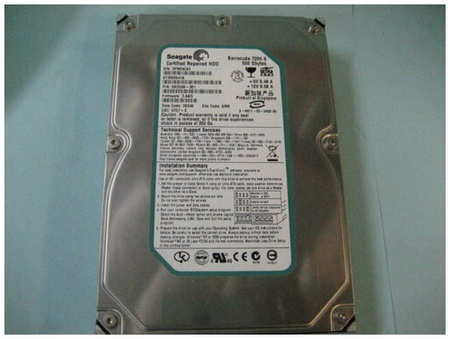 Жесткий диск Seagate ST3500641A 500Gb 7200 IDE 3.5″ HDD 198565140196