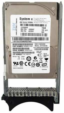 Жесткий диск IBM 43X0845 73Gb 15000 SAS 2,5″ HDD