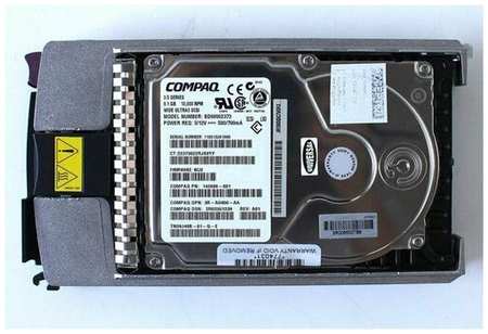 Жесткий диск Compaq 142686-001 9,1Gb U160SCSI 3.5″ HDD 198565160461