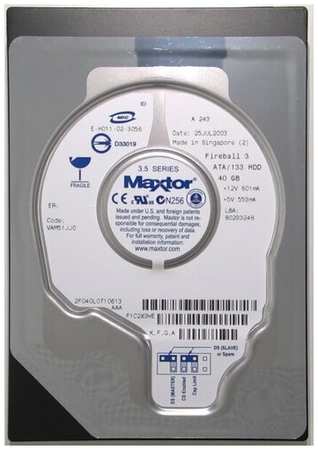 Жесткий диск Maxtor 2F040L0 40Gb 5400 IDE 3.5″ HDD 198565165030