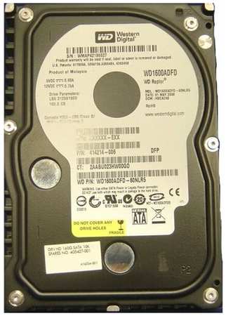 Жесткий диск HP 414214-006 160Gb SATAII 3,5″ HDD 198565166714