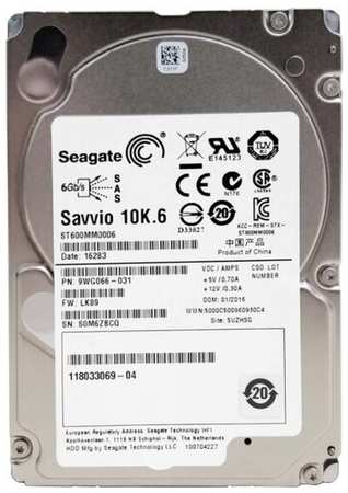 Жесткий диск Seagate 9WG066-003 600Gb SAS 2,5″ HDD 198565197224