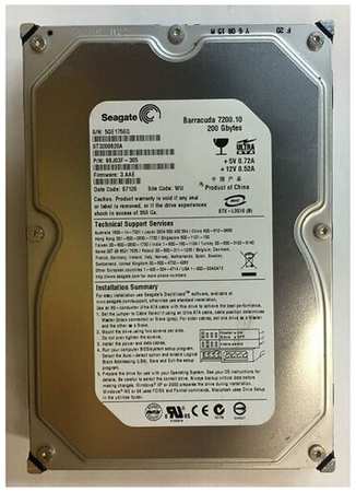 Жесткий диск Seagate 9BJ03F 200Gb 7200 IDE 3.5″ HDD 198565283199