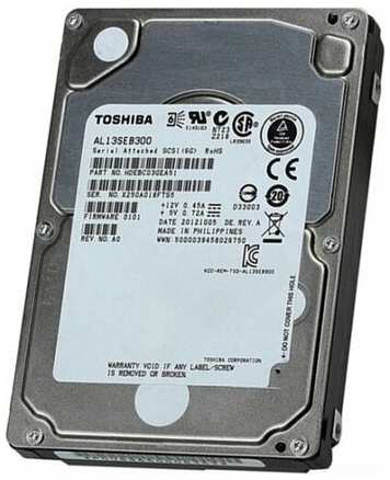 Жесткий диск Toshiba HDEBC03GEA51 300Gb SAS 2,5″ HDD 198565802090