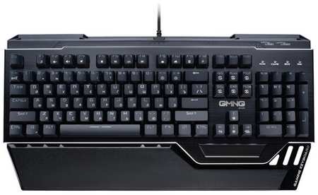 GMNG Клавиатура GMNG 985GK механическая черный USB Multimedia for gamer LED (подставка для запястий) (1677413) 198567847443