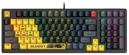 Клавиатура A4Tech Bloody S98 Sports Lime желтый/серый 198567867124