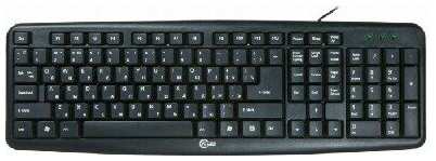 CBR Клавиатура CBR KB 107, 104кн, черный (USB) (ret) 198567889784
