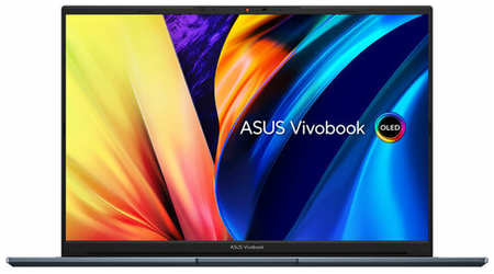 Ноутбук ASUS VivoBook Pro 16 K6602VU i7-13700H 16Gb SSD 1Tb NVIDIA RTX 4050 ноут 6Gb 16 3.2K OLED 96Вт*ч No OS Синий K6602VU-MX098 90NB1151-M00660 198577092713