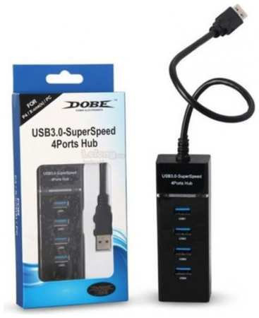 Разветвитель универсальный DOBE USB3.0-SuperSpeed 4 порта HUB TY-769
