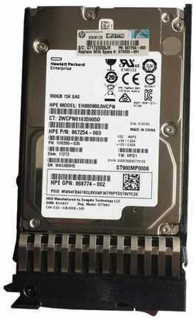 Жесткий диск HP 867254-003 900Gb 15000 SAS 2,5″ HDD 198580802716