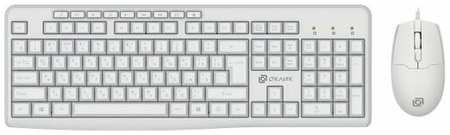 Клавиатура и мышь Оклик S650 белый (1875257) 198582255538