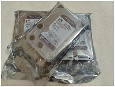 Western Digital Жесткий диск WD Purple 6тб WD64PURZ 198583814206