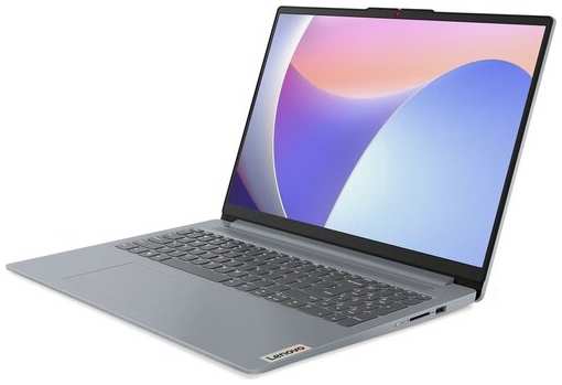 Ноутбук Lenovo IdeaPad Slim 3 15IRU8 Core i3 1305U 8Gb SSD256Gb Intel UHD Graphics 15.6″ TN FHD (1920x1080)/ENGKBD noOS WiFi BT Cam (82X70066LK)