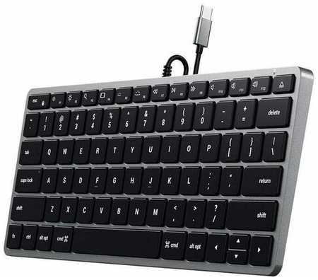 Клавиатура проводная Satechi Slim W1 USB-C Wired Keyboard-RU