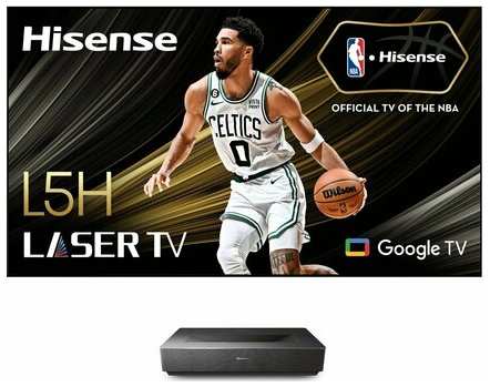 Телевизор Laser Hisense 120″ Laser TV 120L5H черный 4K Ultra HD 100Hz DVB-T DVB-T2 DVB-C DVB-S DVB-S2 WiFi Smart TV 198589337206