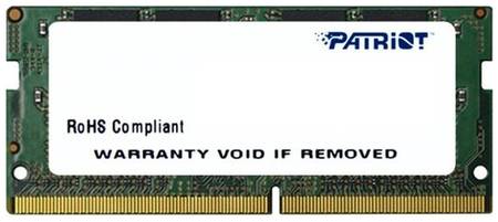 Оперативная память Patriot Memory SL 8 ГБ DDR4 2133 МГц SODIMM CL15 PSD48G213381S 198590077395