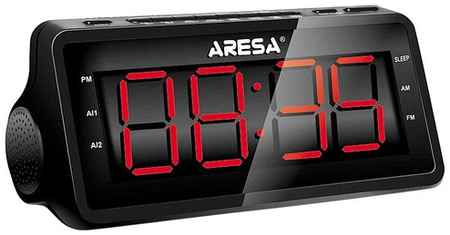 Радиобудильник ARESA AR-3903 черный