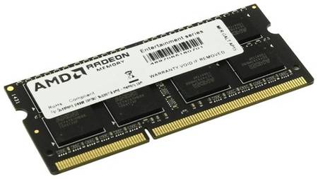 Оперативная память AMD Radeon R5 Entertainment Series 8 ГБ DDR3 1600 МГц SODIMM CL11 R538G1601S2SL-U 198598550947