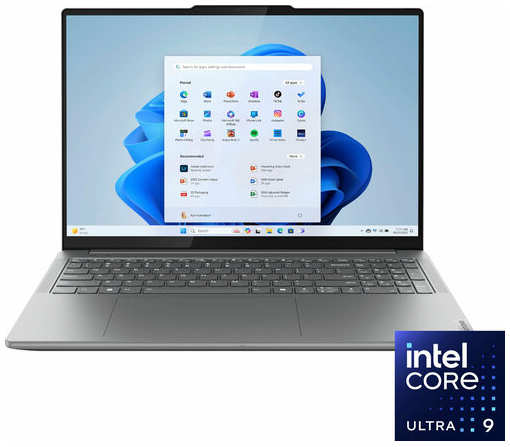 Ноутбук Lenovo YOGA Pro 9 16s (Intel Core Ultra 9 185H 2.3GHz/ 16″/ 3200x2000 165Hz Touch/ 32GB LPDDR5X/ 1TB SSD/ RTX 4060 8GB 100W/ Win 11 Pro)