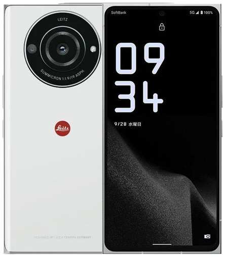 Asus Смартфон Leica Camera Leitz Phone 2 12/512 ГБ, Dual: nano SIM + eSIM, Leica White 19860742326