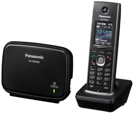 VoIP-телефон Panasonic KX-TGP600 черный 1986079549