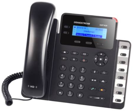 VoIP-телефон Grandstream GXP1628 черный 1986127641
