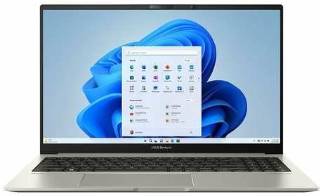 Ноутбук ASUS ZenBook 15 OLED UM3504DA-MA475 15.6″ (2880x1620) OLED/ AMD Ryzen 7 7735U/ 32 GB LPDDR5/ 1024 GB SSD/ AMD Radeon Graphics/ Без системы (90NB1163-M00NX0)