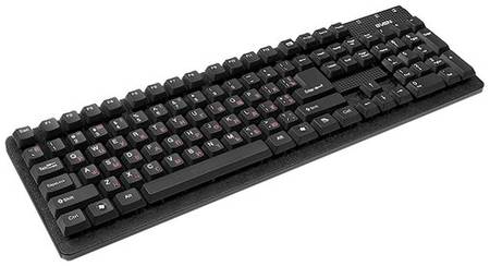 Клавиатура SVEN Standard 301 Black PS/2 черный, русская 1986346768