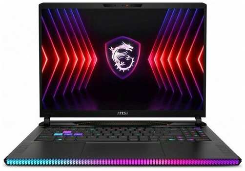 Ноутбук игровой MSI Raider GE68 HX 14VHG-472RU 9S7-15M131-472, 16″, IPS, Intel Core i9 14900HX 1.6ГГц, 24-ядерный, 32ГБ DDR5, 2ТБ SSD, NVIDIA GeForce RTX 4080 - 12 ГБ, Windows 11 Home