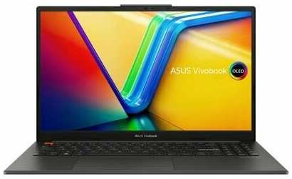 Ноутбук ASUS Vivobook S 15 OLED K5504VA-MA400 90NB0ZK2-M00P50, 15.6″, OLED, Intel Core i7 13700H 2.4ГГц, 14-ядерный, 16ГБ LPDDR5, 1ТБ SSD, Intel Iris Xe graphics, без операционной системы, черный 19865085607