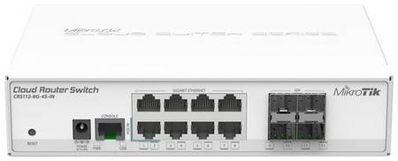 Коммутатор MikroTik Cloud Router Switch CRS112-8G-4S-IN