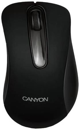 Беспроводная компактная мышь Canyon CNE-CMSW2 Black USB, черный 1986727637