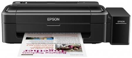 Принтер струйный Epson L132, цветн., A4, черный 1986983571