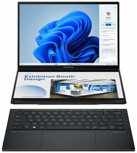 Ноутбук Asus ZENBOOK Duo UX8406Ma-QL344X 90NB12U1-M00JE0 (Core Ultra 9 3900 MHz (185H)/32768Mb/1024 Gb SSD/14″/1920x1080/Win 11 Pro)