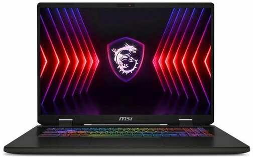 Ноутбук MSI Sword 17 HX B13VEKG-200XRU 9S7-17T214-200 (Core i7 2100 MHz (13700HX)/16Gb/512 Gb SSD/17.3″/1920x1200/nVidia GeForce RTX 4050 GDDR6/DOS)