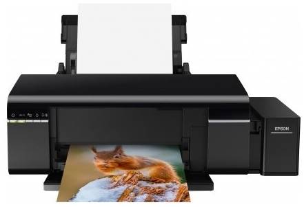 Принтер струйный Epson L805, цветн., A4, черный 1987222770