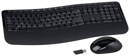 Клавиатура и мышь Microsoft Wireless Comfort Desktop 5050 USB