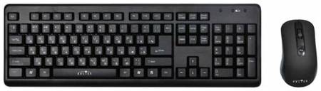 Комплект клавиатура + мышь OKLICK 270M, черный 1987505091
