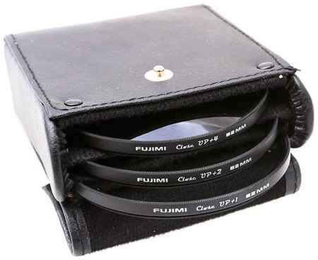 Набор Макро фильтров Fujimi Close UP SET (+1, +2, +4) 55 мм 198750562794