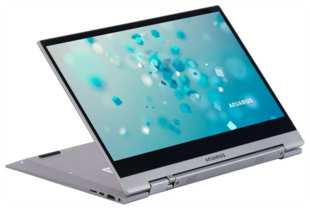 Ноутбук Aquarius CMP NS483 (Исп.1) Intel Core i5 8250U/8Gb/256Gb SSD/14.0″ Touch FHD IPS(1920x1080) 360°, WIFI/BT/Cam/1.6Kg/No OS/Metal body/МПТ