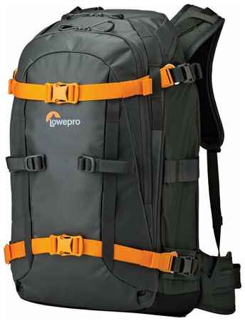 Рюкзак для фотокамеры Lowepro Whistler BP 350 AW серый/оранжевый 1987665290