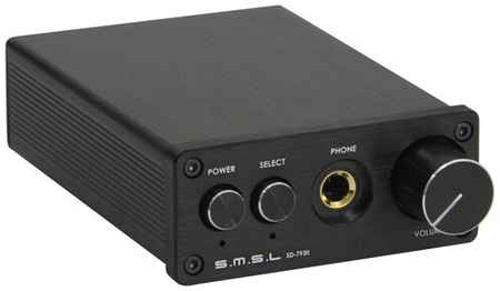 SMSL SD-793II Усилитель для наушников и ЦАП, до 24бит/96кГц, 20Гц-20кГц, 113дБ, выходная мощность 65 мВт при 16 Ом, 130 мВт при 32 Ом, входы: о