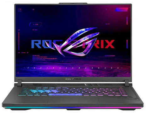 Игровой ноутбук ASUS ROG Strix G16 2023 G614JZ-N3084 (90NR0CZ1-M007V0) 16.0″ Core i9 13980HX GeForce® RTX 4080 для ноутбуков 16ГБ SSD 1TБ Без ОС Серый 19877426923