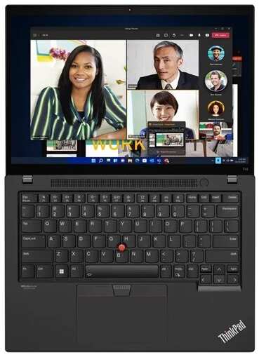 Ноутбук Lenovo ThinkPad T14 Gen 4 21HESDXL00 (Core i7 1700 MHz (1355U)/16384Mb/512 Gb SSD/14″/1920x1200/Нет (Без ОС))