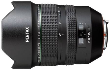 Объектив Pentax D FA 15-30mm f/2.8 ED SDM WR