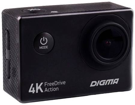 Видеорегистратор DIGMA FreeDrive Action 4K, черный 19881917804