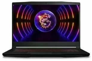 Ноутбук MSI GF63 Thin 12UC-1036XRU Core i5-12450H/16Gb/512Gb SSD/RTX 3050 4Gb/15.6″FHD IPS/noOS/blac