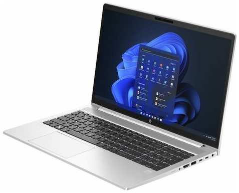 Ноутбук HP ProBook 450 G10 15.6″ 1920x1080/Intel Core i7-1355U/RAM 16Гб/SSD 1Тб/RTX 2050 4Гб/ENG|RUS/DOS серебристый 1.79 кг 816P4EA 19884428878