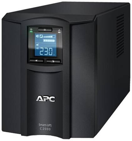 Интерактивный ИБП APC by Schneider Electric Smart-UPS SMC2000I черный 1300 Вт 1988465623