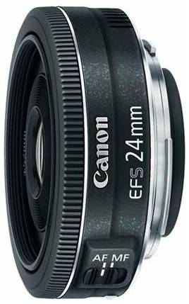 Объектив Canon EF-S 24mm f/2.8 STM, черный 1988882689